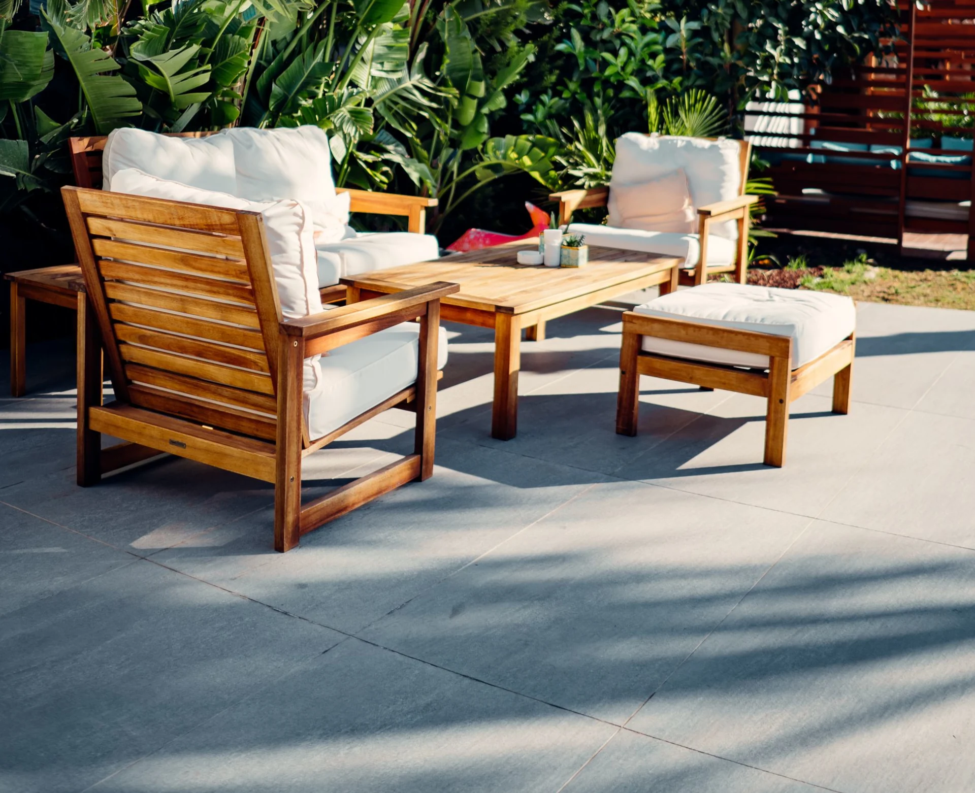Kalkschiefer Terrasse